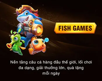Giao diện game bắn cá với nhiều sinh vật biển